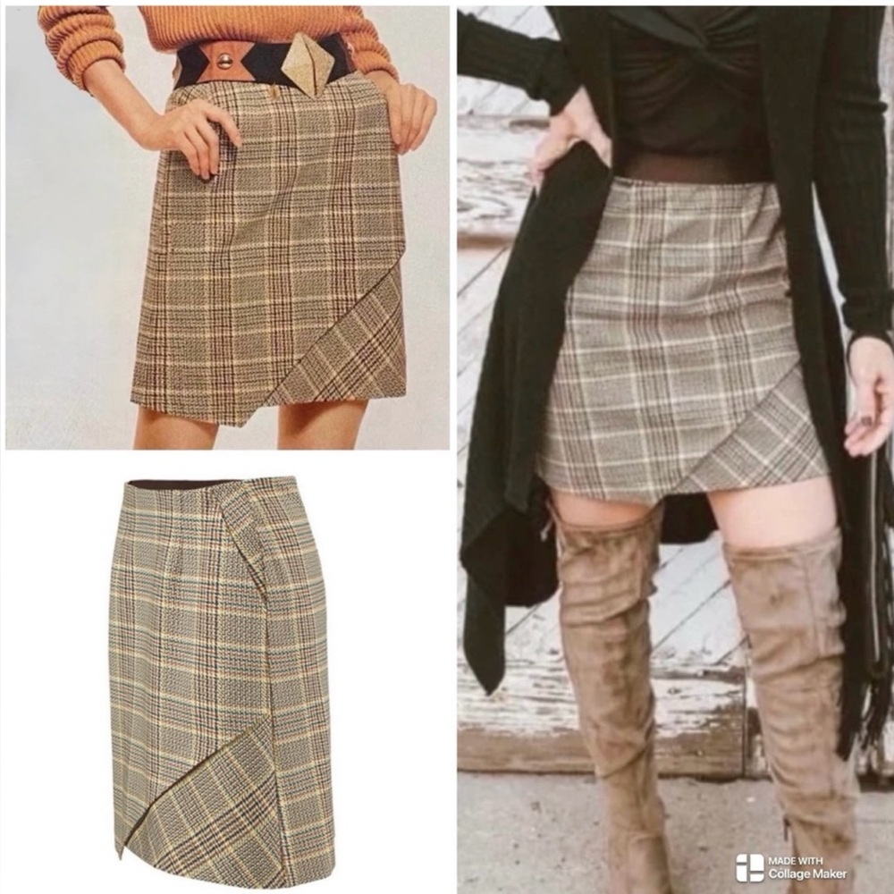 Cabi Women’s Pastime Plaid Blazer and Skirt Set - Picture 4 of 16